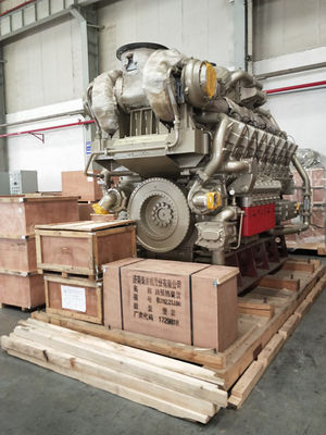 Jichai 1000kw gerador de gás 1200GF-T Motor Modelo H16V190zdt no pin do pistão 16V190