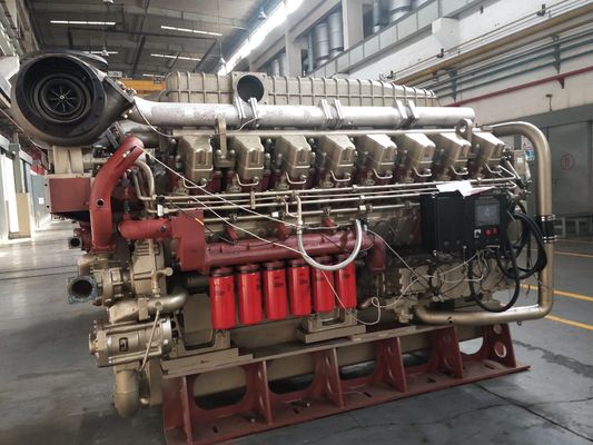 Tipo de saída de corrente contínua 1000kw Jichai H16V190 Modelo de motor de gerador de gás natural a preços competitivos