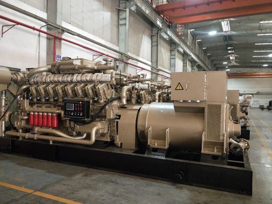 Gerador de gás de 1200 kW certificado CE H16V190 Jichai Personalização e solicitação personalizada