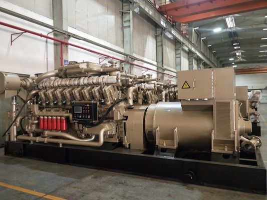 Gerador de gás de 1200 kW certificado CE H16V190 Jichai Personalização e solicitação personalizada