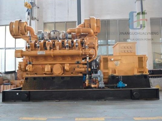 Jichai 500kw gerador de gás G12V190zldt 1512t Modelo para geração de energia em pequena escala