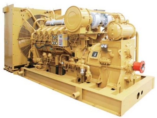 Gerador de turbina a gás de Jinan de frequência 50/60 Hz com 750 kW de potência e baixo consumo