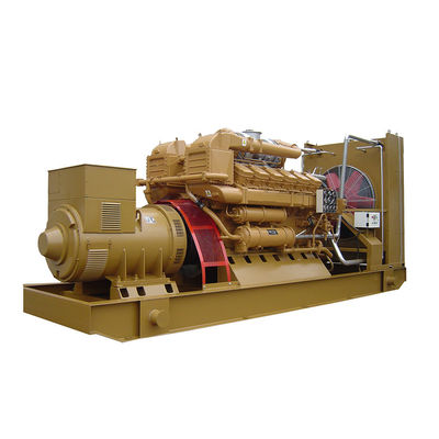 Gerador de turbina a gás de Jinan de frequência 50/60 Hz com 750 kW de potência e baixo consumo