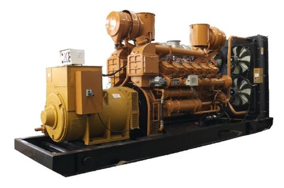 Gerador de turbina a gás de Jinan de frequência 50/60 Hz com 750 kW de potência e baixo consumo