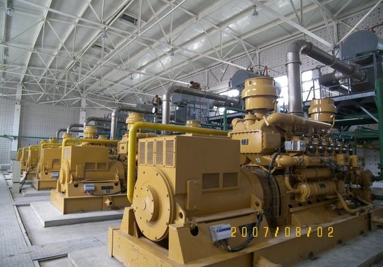 Gerador de turbina a gás de Jinan de frequência 50/60 Hz com 750 kW de potência e baixo consumo