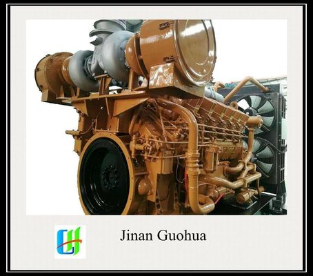 Bateria gerador diesel de 1000kw Jinan motor diesel com água de resfriamento unidades comuns