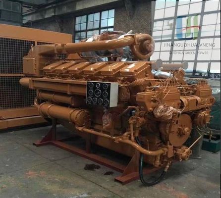 Bateria gerador diesel de 1000kw Jinan motor diesel com água de resfriamento unidades comuns
