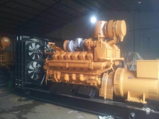 AC Rotating Exciter 500kw Jichai Diesel Generator para geração de energia de uso terrestre comum