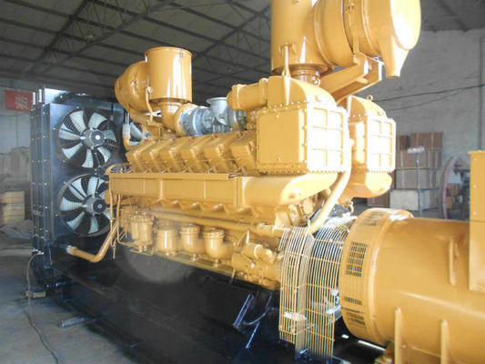 AC Rotating Exciter 500kw Jichai Diesel Generator para geração de energia de uso terrestre comum