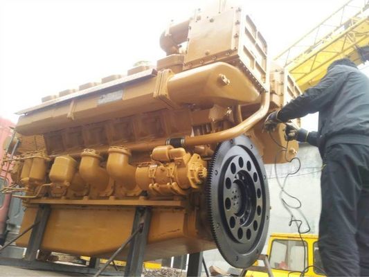 AC Rotating Exciter 500kw Jichai Diesel Generator para geração de energia de uso terrestre comum