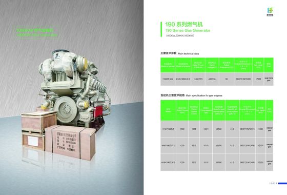 1000kw Bl12V190zld Diesel Generating Sets Jichai Personalização para suas necessidades