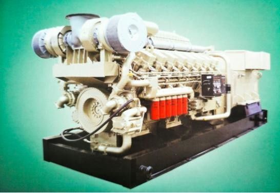1500kw Low Noise H12V190zl Jichai 6000 Series Diesel Generator Set com quatro tempos
