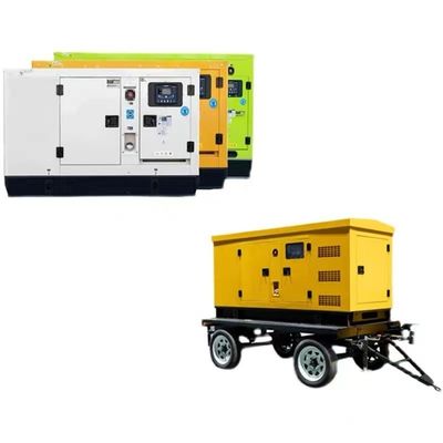 Instalação fixa 50-1500kw Silent Diesel Generator Set para alta velocidade e desempenho
